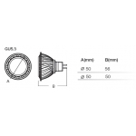 YAMING 4W LED GU5.3 MR16 燈泡